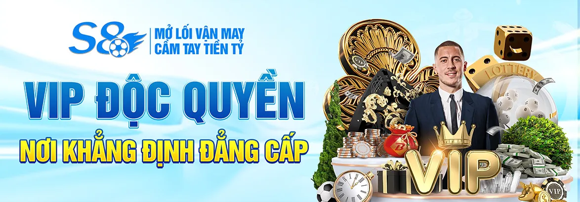 Banner nhà cái S8 | VIP độc quyền